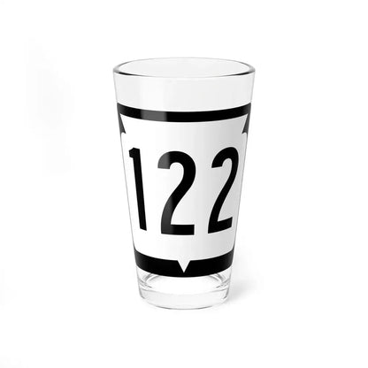 WIS 122 (Wisconsin) (Road Sign) Pint Glss 16oz 16oz - Go Mug Yourself