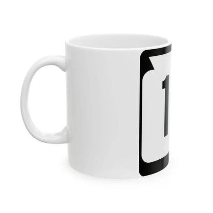 WIS 13 (Wisconsin) (Road Sign) White Coffee Mug - Go Mug Yourself