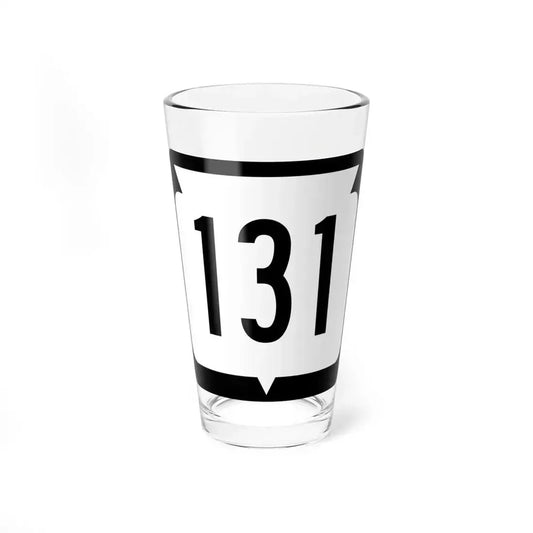WIS 131 (Wisconsin) (Road Sign) Pint Glass 16oz 16oz - Go Mug Yourself