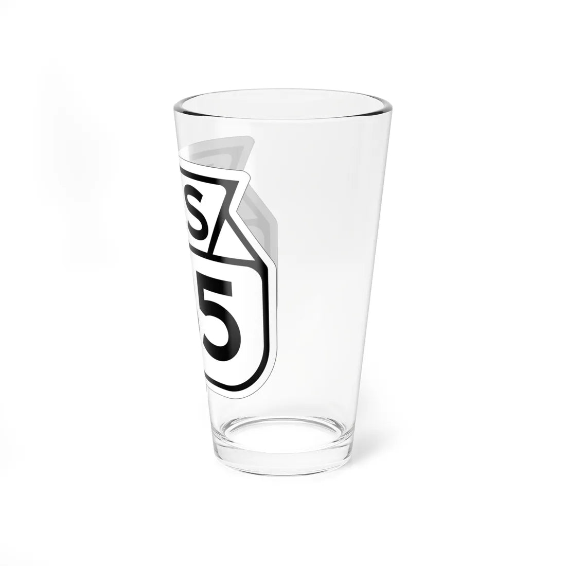 WIS 135 1949 (Wisconsin) (Road Sign) Pint Glss 16oz - Go Mug Yourself