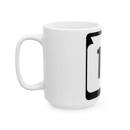 WIS 14 (Wisconsin) (Road Sign) White Coffee Mug - Go Mug Yourself
