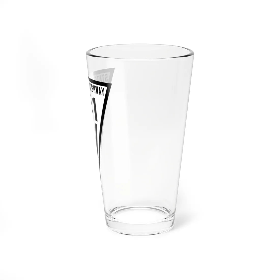 WIS 141 1919 (Wisconsin) (Road Sign) Pint Glss 16oz - Go Mug Yourself