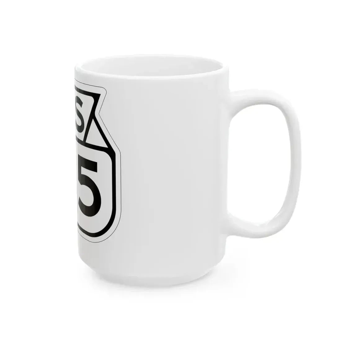 WIS 145 1949 (Wisconsin) (Road Sign) White Coffee Mug - Go Mug Yourself