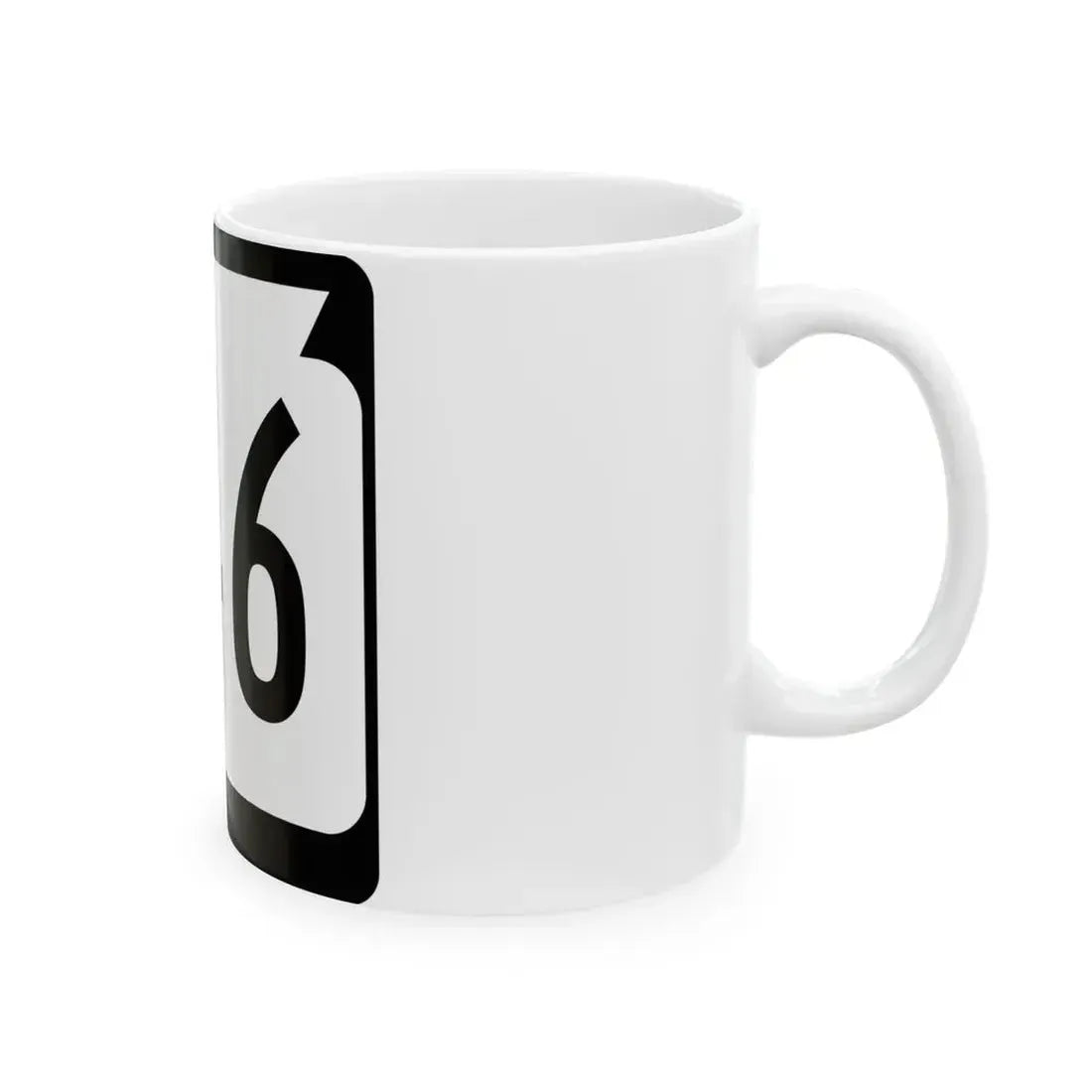 WIS 146 (Wisconsin) (Road Sign) White Coffee Mug - Go Mug Yourself