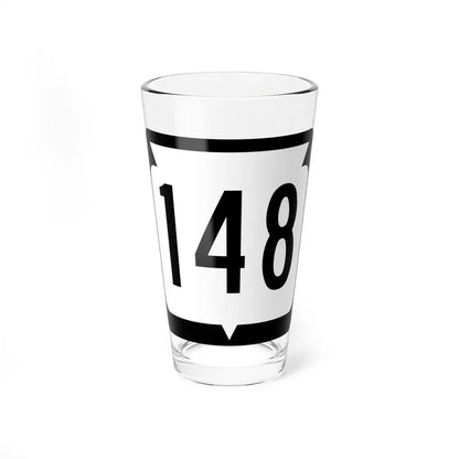 WIS 148 (Wisconsin) (Road Sign) Pint Glss 16oz 16oz - Go Mug Yourself