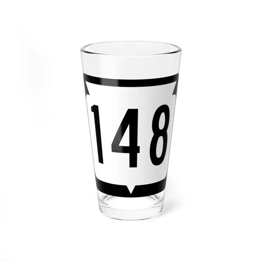 WIS 148 (Wisconsin) (Road Sign) Pint Glss 16oz 16oz - Go Mug Yourself