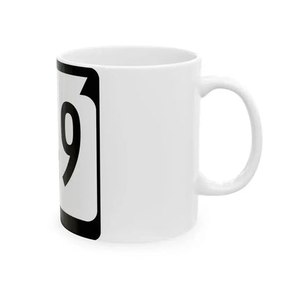 WIS 149 (Wisconsin) (Road Sign) White Coffee Mug - Go Mug Yourself