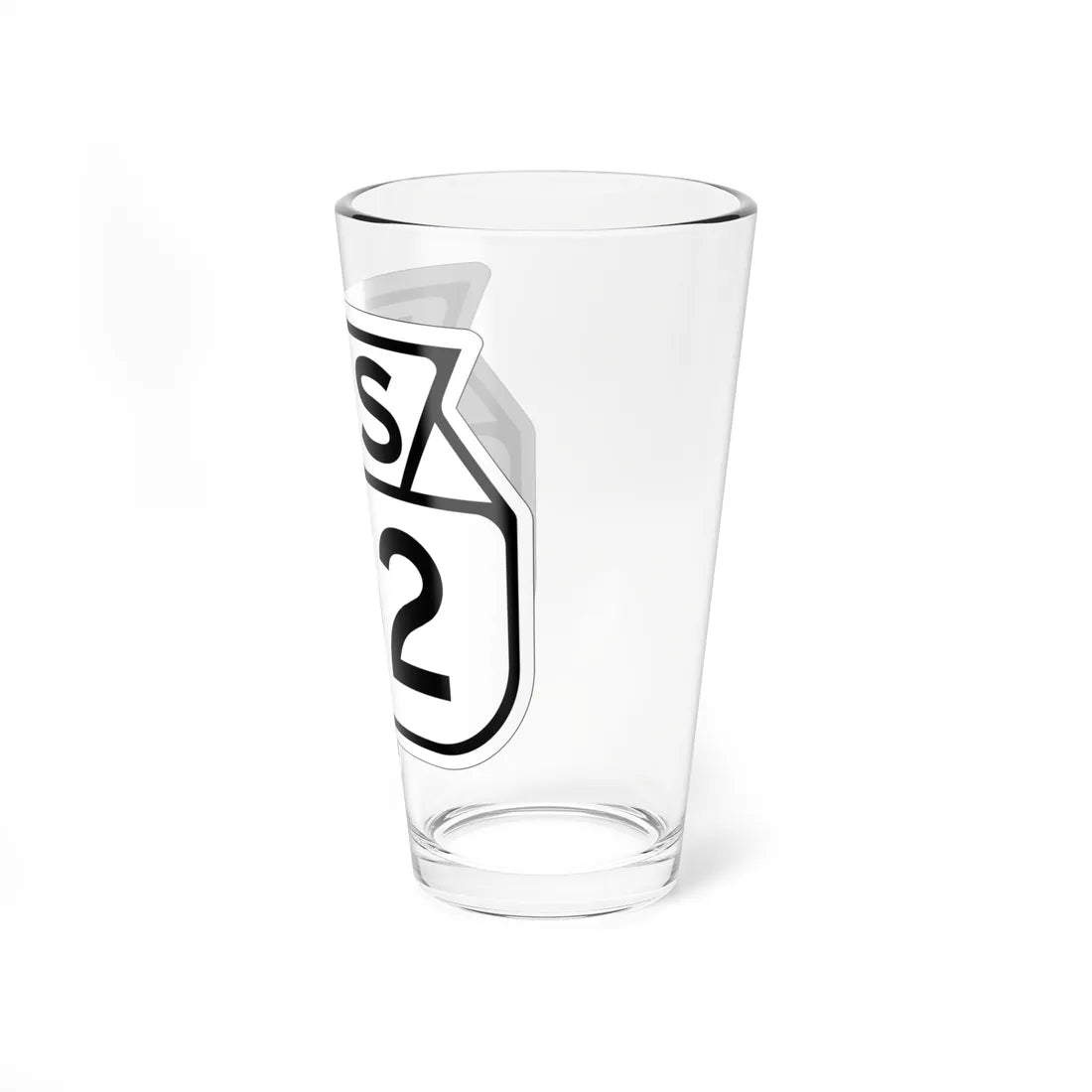 WIS 152 1949 (Wisconsin) (Road Sign) Pint Glss 16oz - Go Mug Yourself