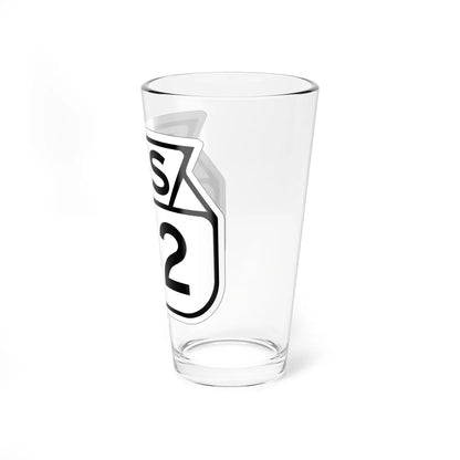 WIS 152 1949 (Wisconsin) (Road Sign) Pint Glss 16oz - Go Mug Yourself