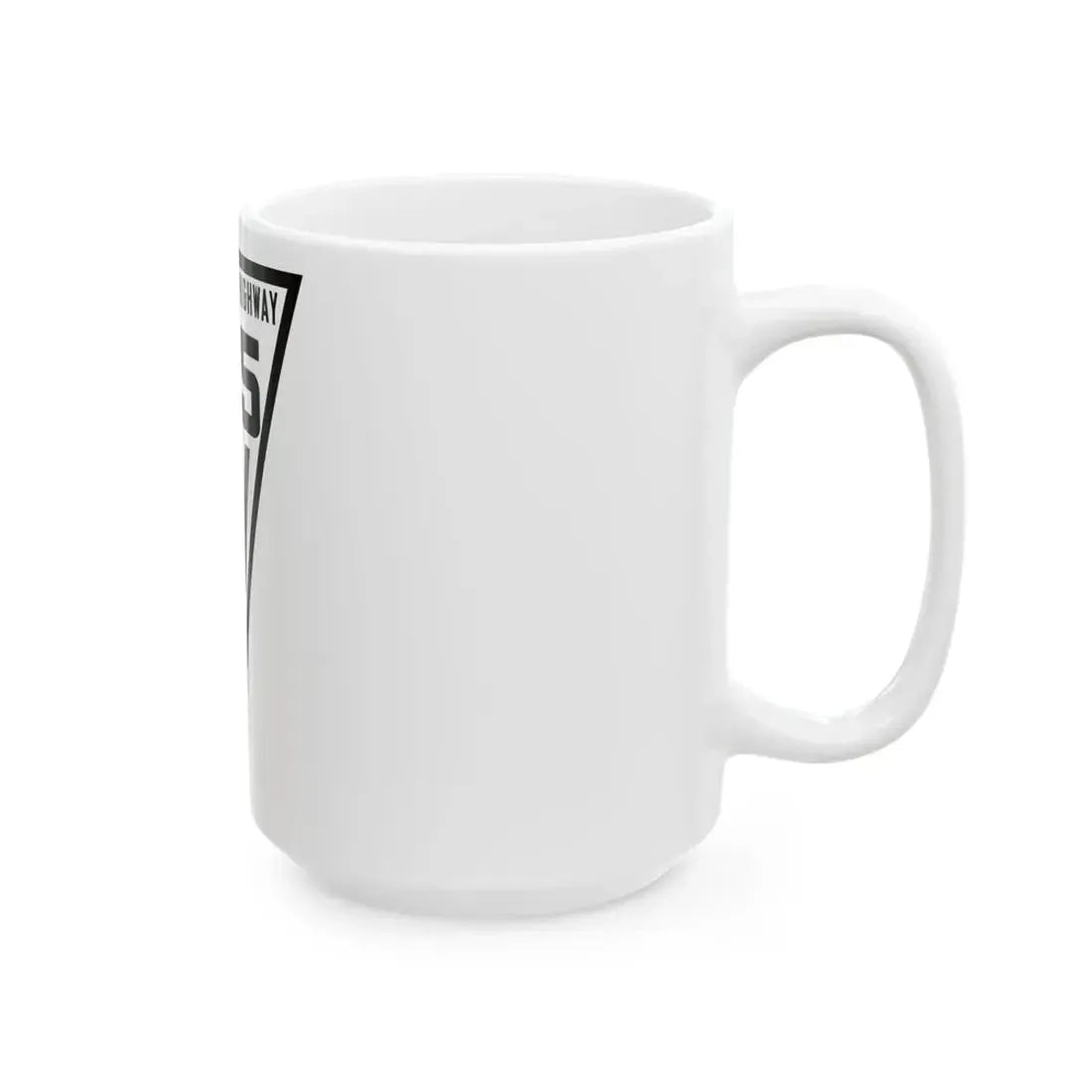 WIS 155 1919 (Wisconsin) (Road Sign) White Coffee Mug - Go Mug Yourself