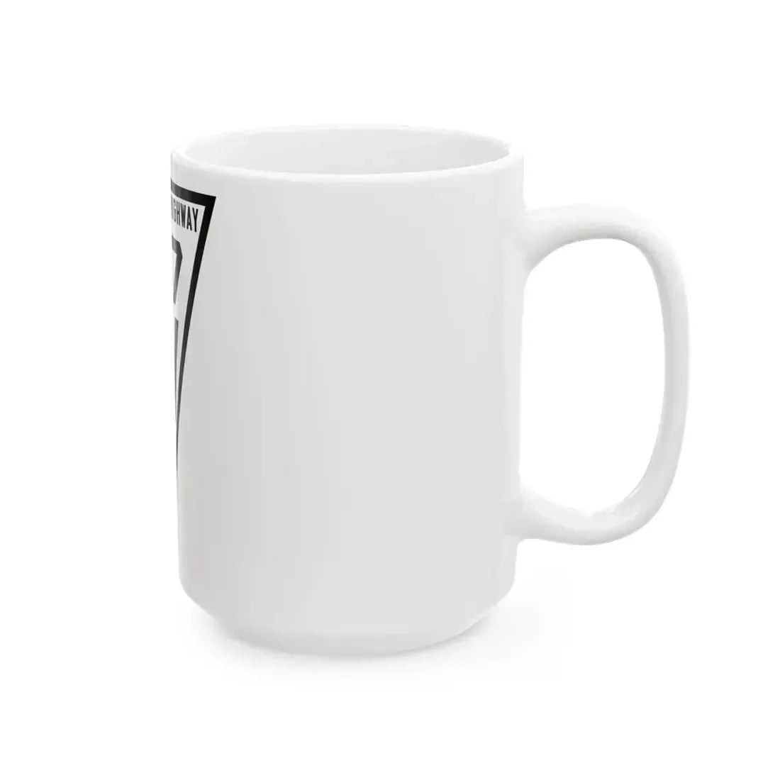 WIS 157 1919 (Wisconsin) (Road Sign) White Coffee Mug - Go Mug Yourself