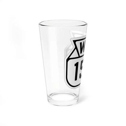 WIS 158 1938 (Wisconsin) (Road Sign) Pint Glass 16oz - Go Mug Yourself