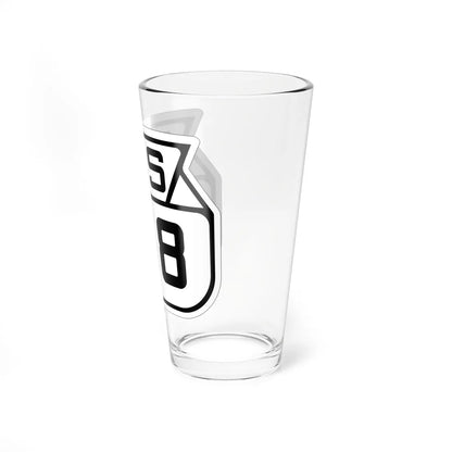 WIS 158 1938 (Wisconsin) (Road Sign) Pint Glss 16oz - Go Mug Yourself