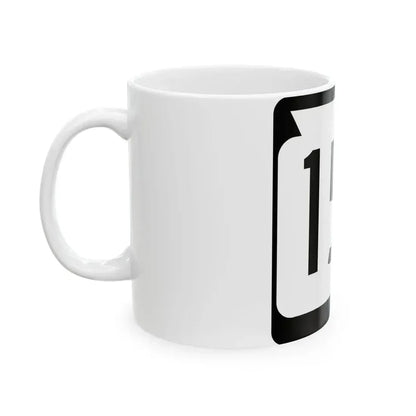 WIS 158 (Wisconsin) (Road Sign) White Coffee Mug - Go Mug Yourself