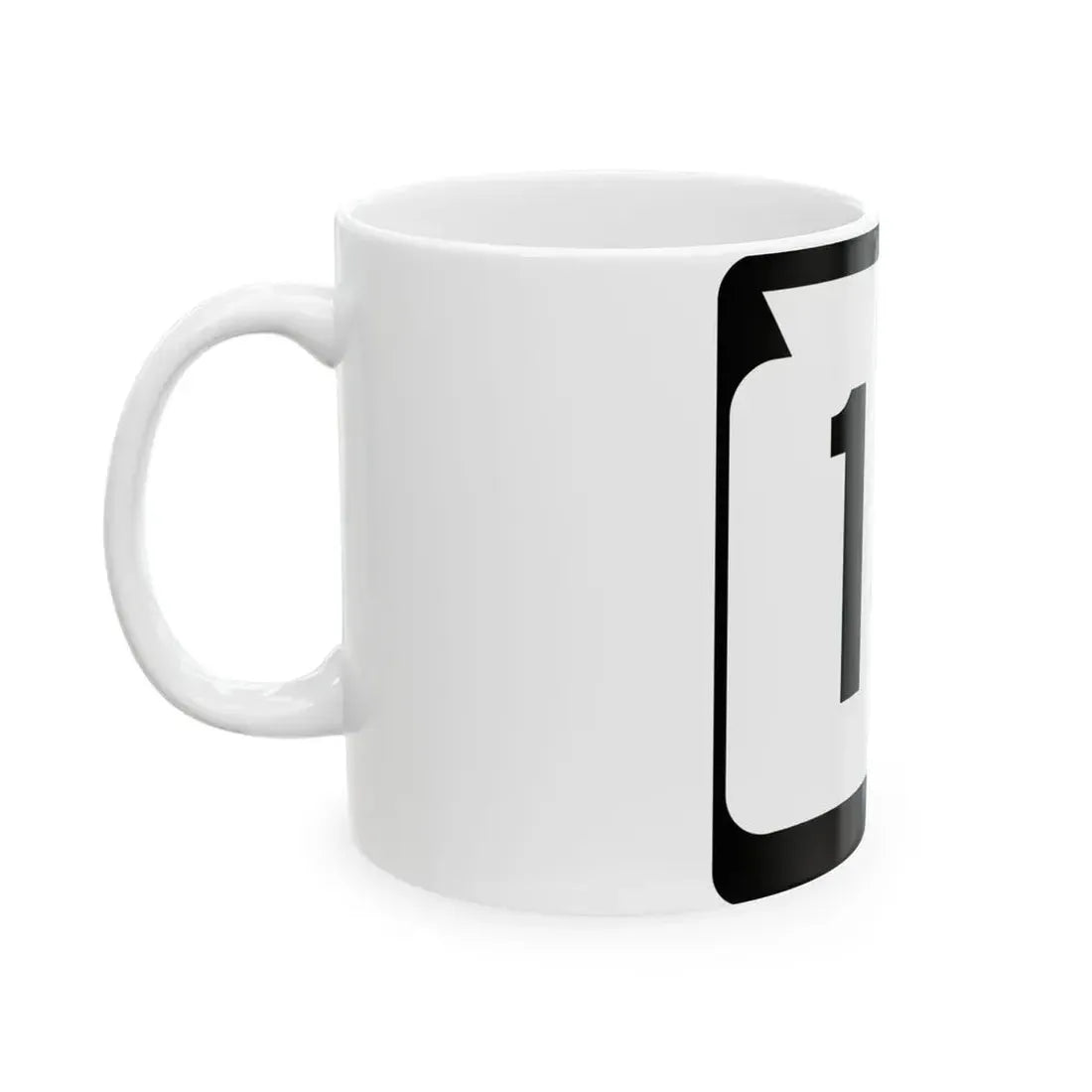 WIS 16 (Wisconsin) (Road Sign) White Coffee Mug - Go Mug Yourself