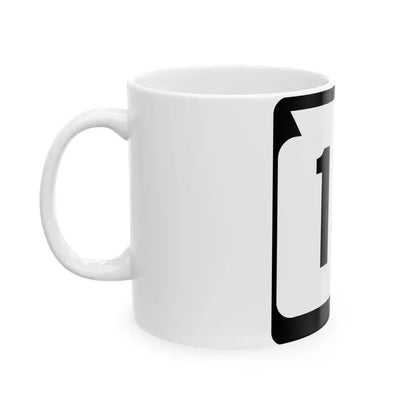 WIS 16 (Wisconsin) (Road Sign) White Coffee Mug - Go Mug Yourself