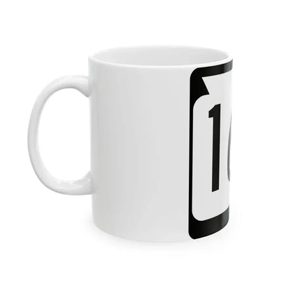 WIS 160 (Wisconsin) (Road Sign) White Coffee Mug - Go Mug Yourself