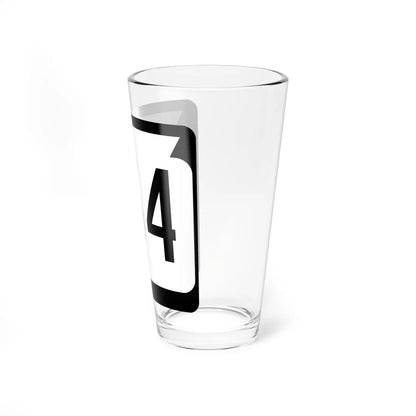 WIS 164 (Wisconsin) (Road Sign) Pint Glss 16oz - Go Mug Yourself