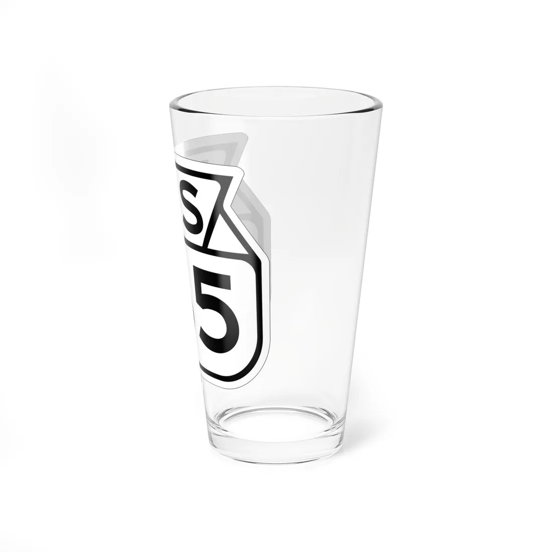 WIS 165 1949 (Wisconsin) (Road Sign) Pint Glss 16oz - Go Mug Yourself