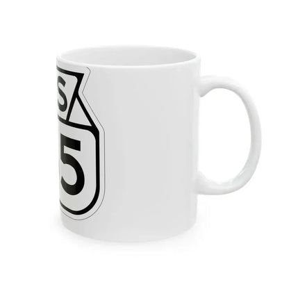 WIS 165 1949 (Wisconsin) (Road Sign) White Coffee Mug - Go Mug Yourself