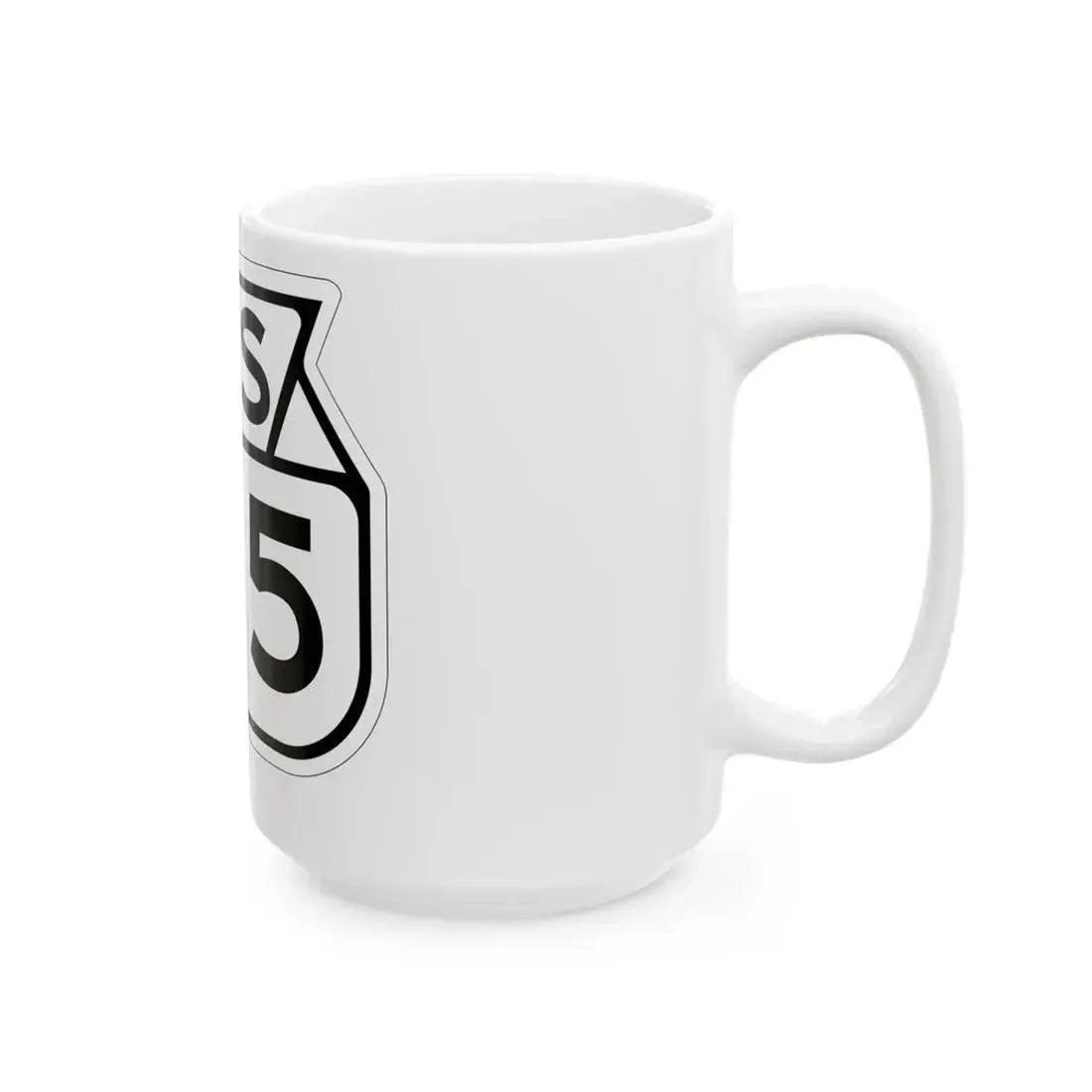 WIS 165 1949 (Wisconsin) (Road Sign) White Coffee Mug - Go Mug Yourself