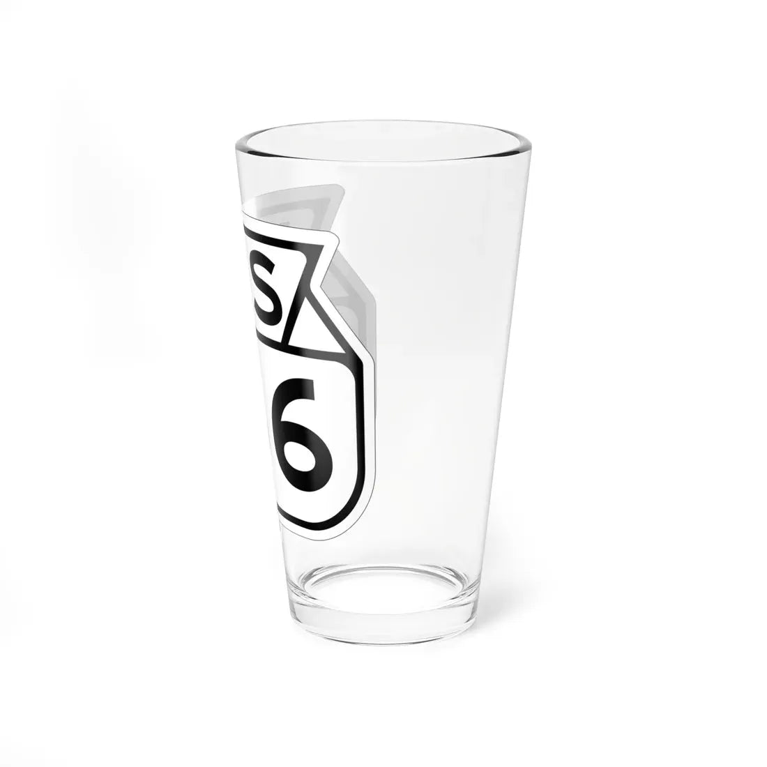 WIS 166 1949 (Wisconsin) (Road Sign) Pint Glass 16oz - Go Mug Yourself