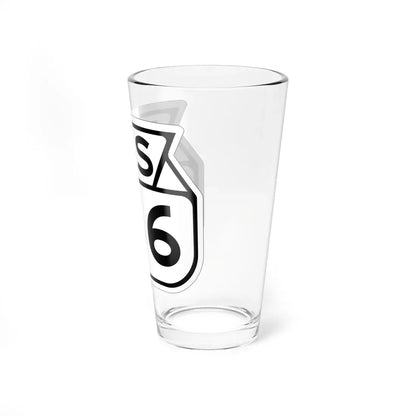WIS 166 1949 (Wisconsin) (Road Sign) Pint Glass 16oz - Go Mug Yourself