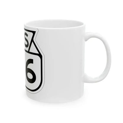 WIS 166 1949 (Wisconsin) (Road Sign) White Coffee Mug - Go Mug Yourself