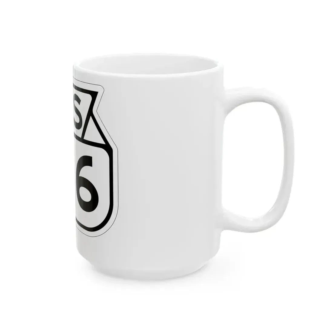 WIS 166 1949 (Wisconsin) (Road Sign) White Coffee Mug - Go Mug Yourself