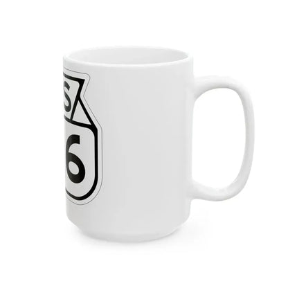 WIS 166 1949 (Wisconsin) (Road Sign) White Coffee Mug - Go Mug Yourself