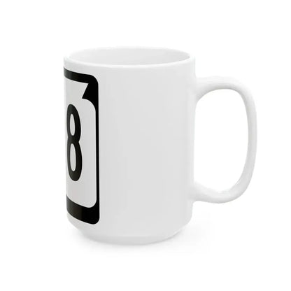 WIS 168 (Wisconsin) (Road Sign) White Coffee Mug - Go Mug Yourself