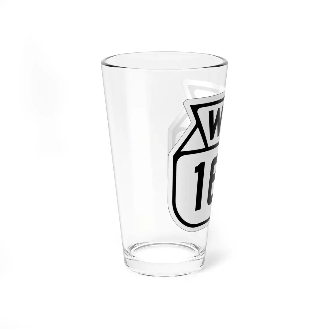 WIS 169 1938 (Wisconsin) (Road Sign) Pint Glass 16oz - Go Mug Yourself