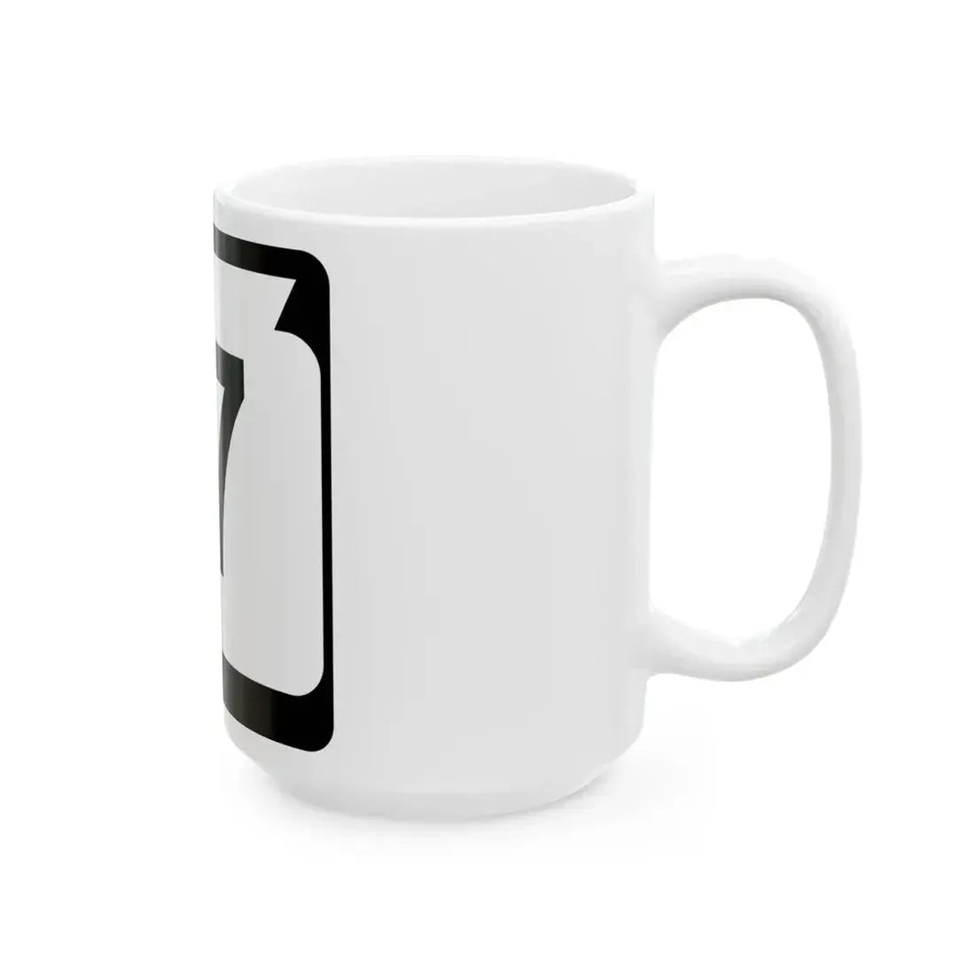 WIS 17 (Wisconsin) (Road Sign) White Coffee Mug - Go Mug Yourself