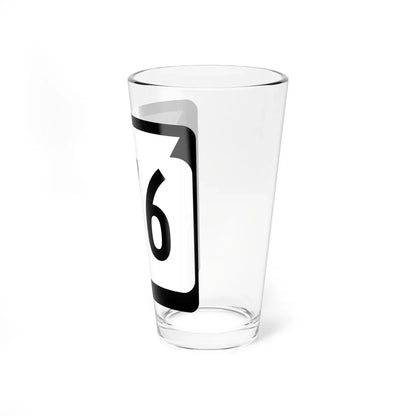 WIS 176 (Wisconsin) (Road Sign) Pint Glass 16oz - Go Mug Yourself