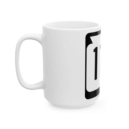 WIS 179 (Wisconsin) (Road Sign) White Coffee Mug - Go Mug Yourself