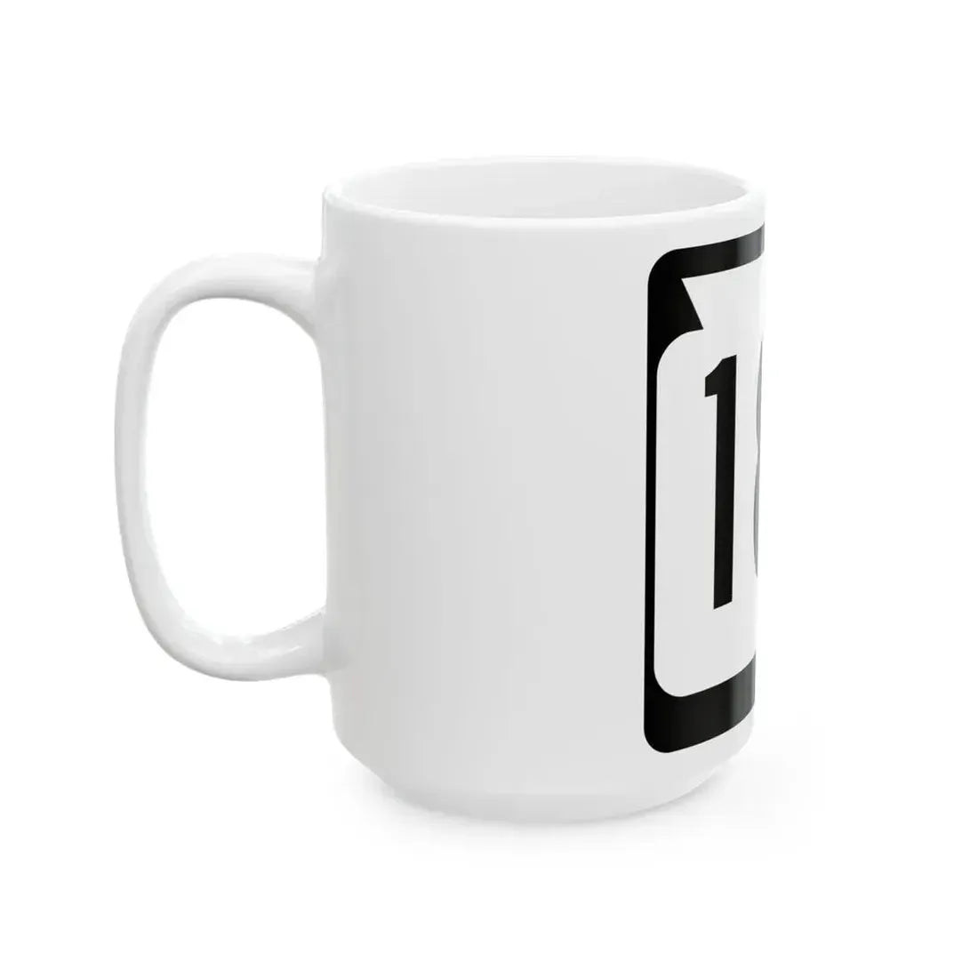 WIS 189 (Wisconsin) (Road Sign) White Coffee Mug - Go Mug Yourself