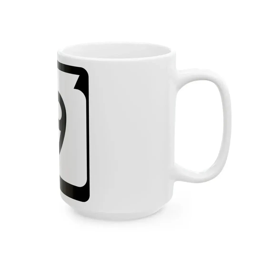 WIS 19 (Wisconsin) (Road Sign) White Coffee Mug - Go Mug Yourself