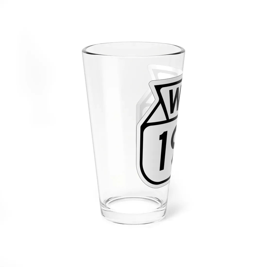 WIS 193 1949 (Wisconsin) (Road Sign) Pint Glass 16oz - Go Mug Yourself