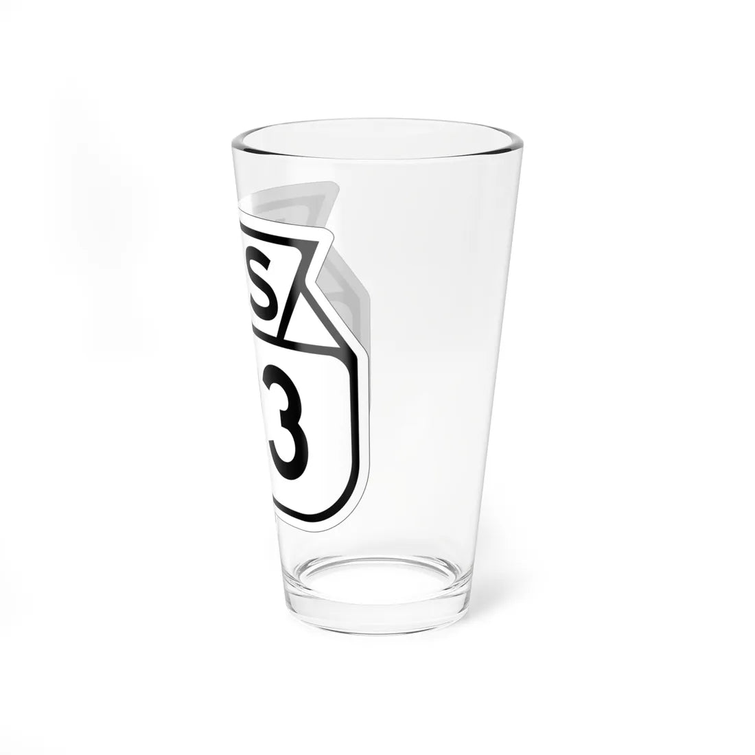 WIS 193 1949 (Wisconsin) (Road Sign) Pint Glss 16oz - Go Mug Yourself