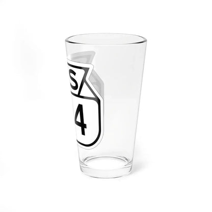 WIS 194 1949 (Wisconsin) (Road Sign) Pint Glass 16oz - Go Mug Yourself