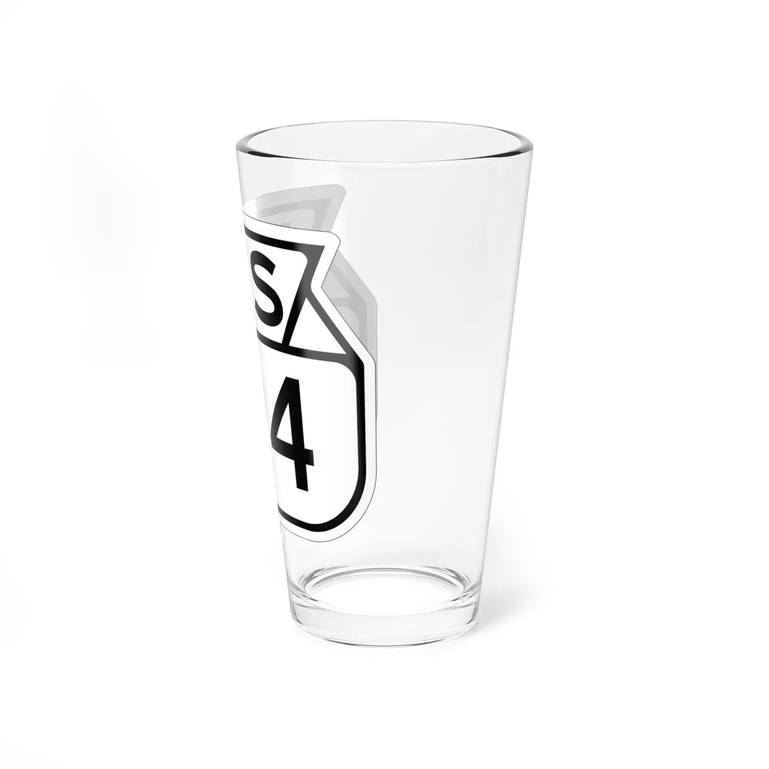 WIS 194 1949 (Wisconsin) (Road Sign) Pint Glss 16oz - Go Mug Yourself