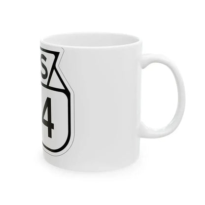 WIS 194 1949 (Wisconsin) (Road Sign) White Coffee Mug - Go Mug Yourself