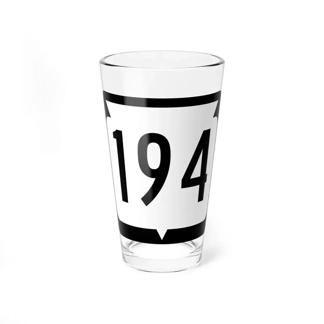 WIS 194 (Wisconsin) (Road Sign) Pint Glass 16oz 16oz - Go Mug Yourself