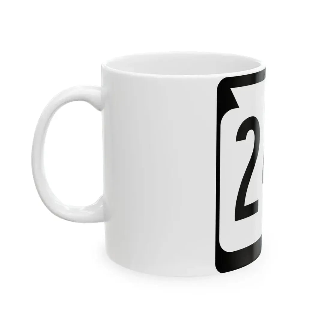 WIS 243 (Wisconsin) (Road Sign) White Coffee Mug - Go Mug Yourself