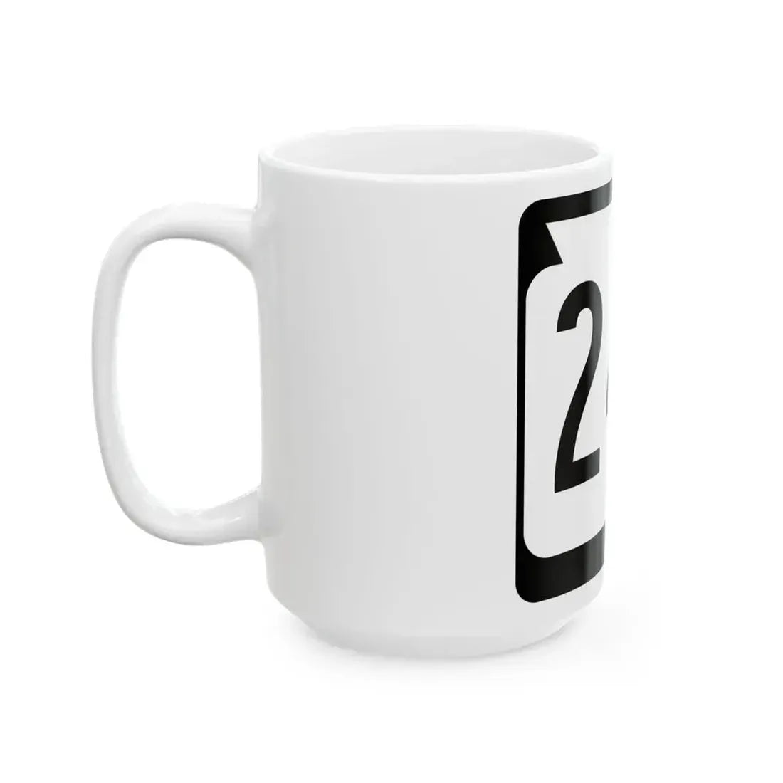 WIS 243 (Wisconsin) (Road Sign) White Coffee Mug - Go Mug Yourself
