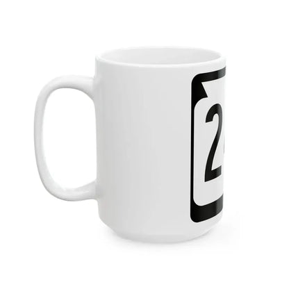 WIS 243 (Wisconsin) (Road Sign) White Coffee Mug - Go Mug Yourself