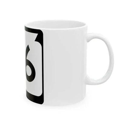 WIS 26 (Wisconsin) (Road Sign) White Coffee Mug - Go Mug Yourself