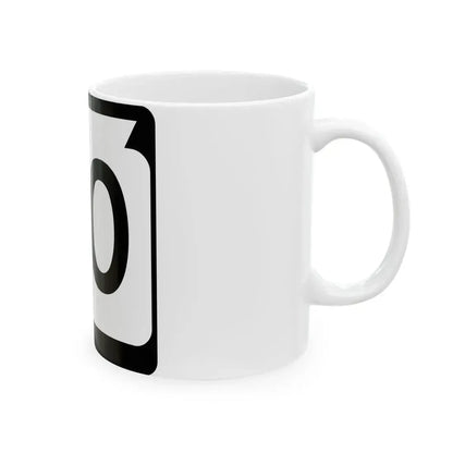 WIS 30 (Wisconsin) (Road Sign) White Coffee Mug - Go Mug Yourself