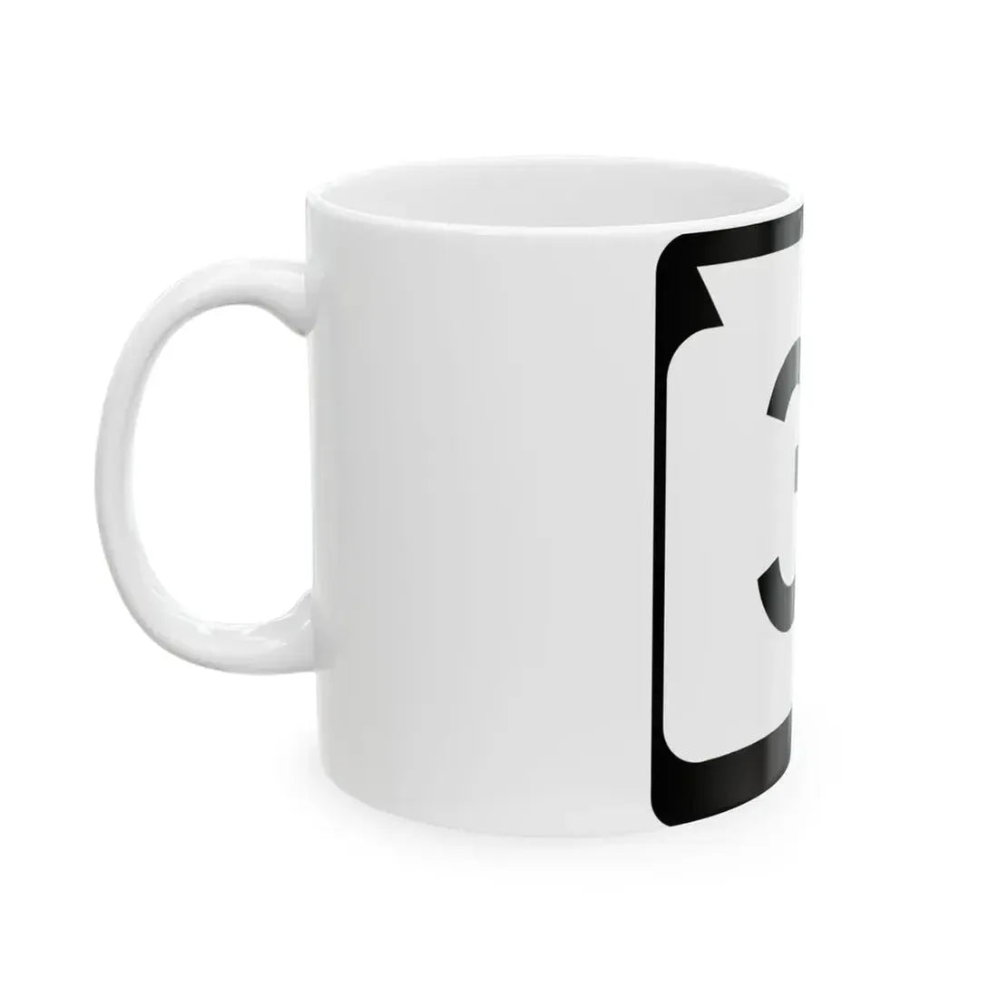 WIS 31 (Wisconsin) (Road Sign) White Coffee Mug - Go Mug Yourself