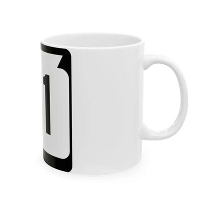 WIS 31 (Wisconsin) (Road Sign) White Coffee Mug - Go Mug Yourself